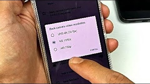 Google Pixel 1 & 2: How to Change Video Resolution