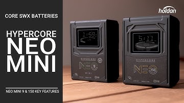 HyperCore NEO Mini Batteries By Core SWX | Neo Mini 150 & 9 14.8V V-Lock & Gold Mount Battery