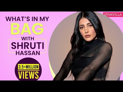 What's in my bag with Shruti Haasan | S02E08 | Fashion | Pinkvilla