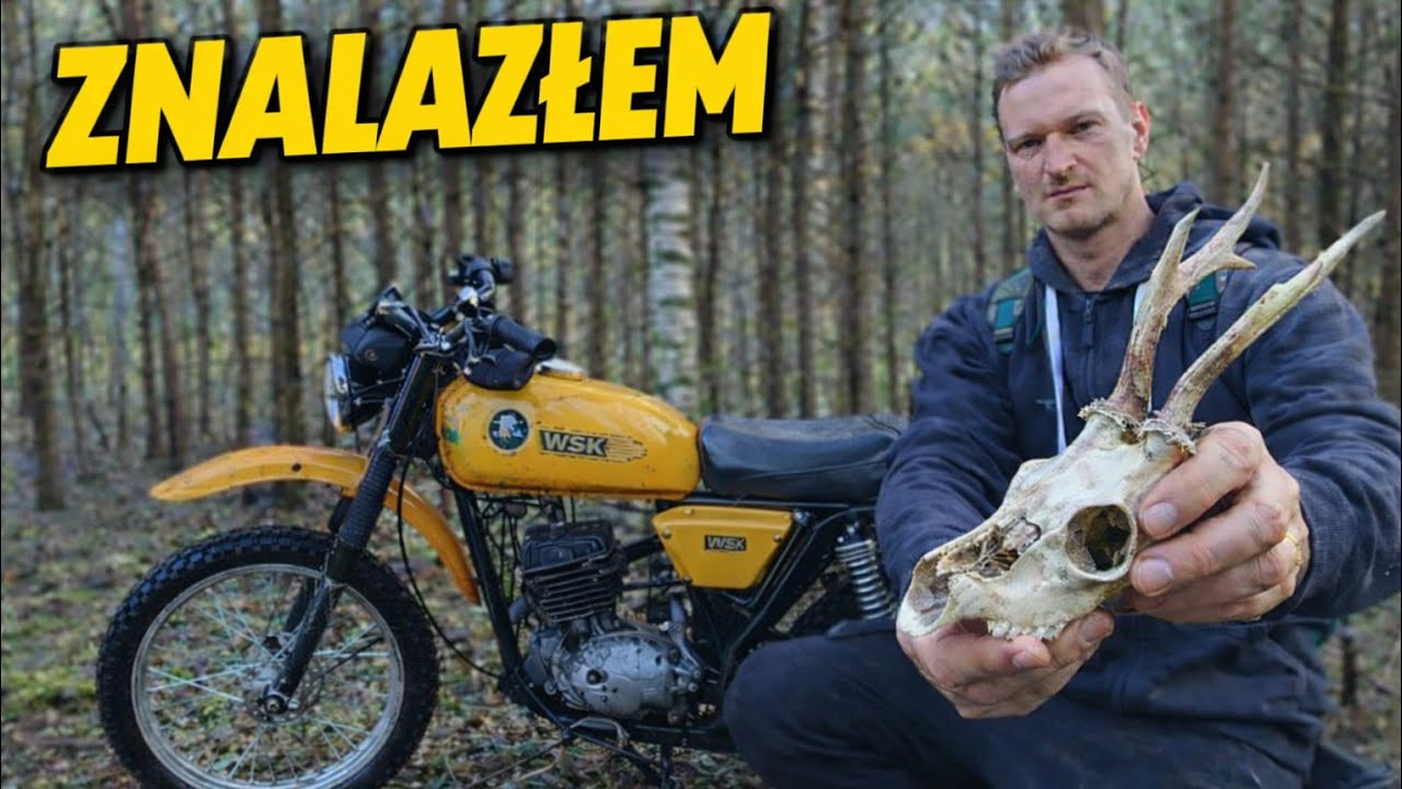 „Pojechałem WSK szukać poroża… i znalazłem COŚ dziwnego!”