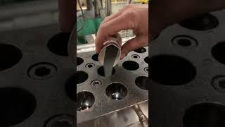 UHMW Poly Capped Bolts Compression Molding Process