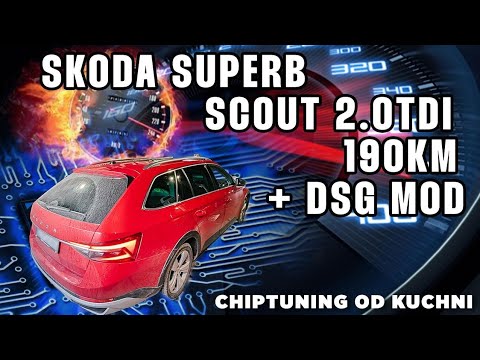 Skoda Superb Scout 2.0TDI 190KM 4x4 DSG DQ381 | #chiptuning od kuchni