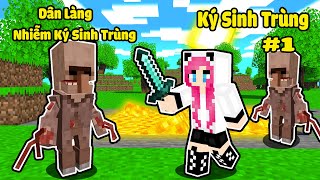 PANDA KÝ SINH TRÙNG TẬP 1*PANDA THỬ THÁCH SINH TỒN  KÝ SINH TRÙNG TRONG MINECRAFT