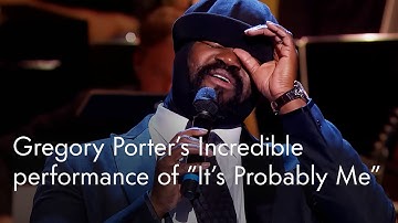 Gregory Porter performs It