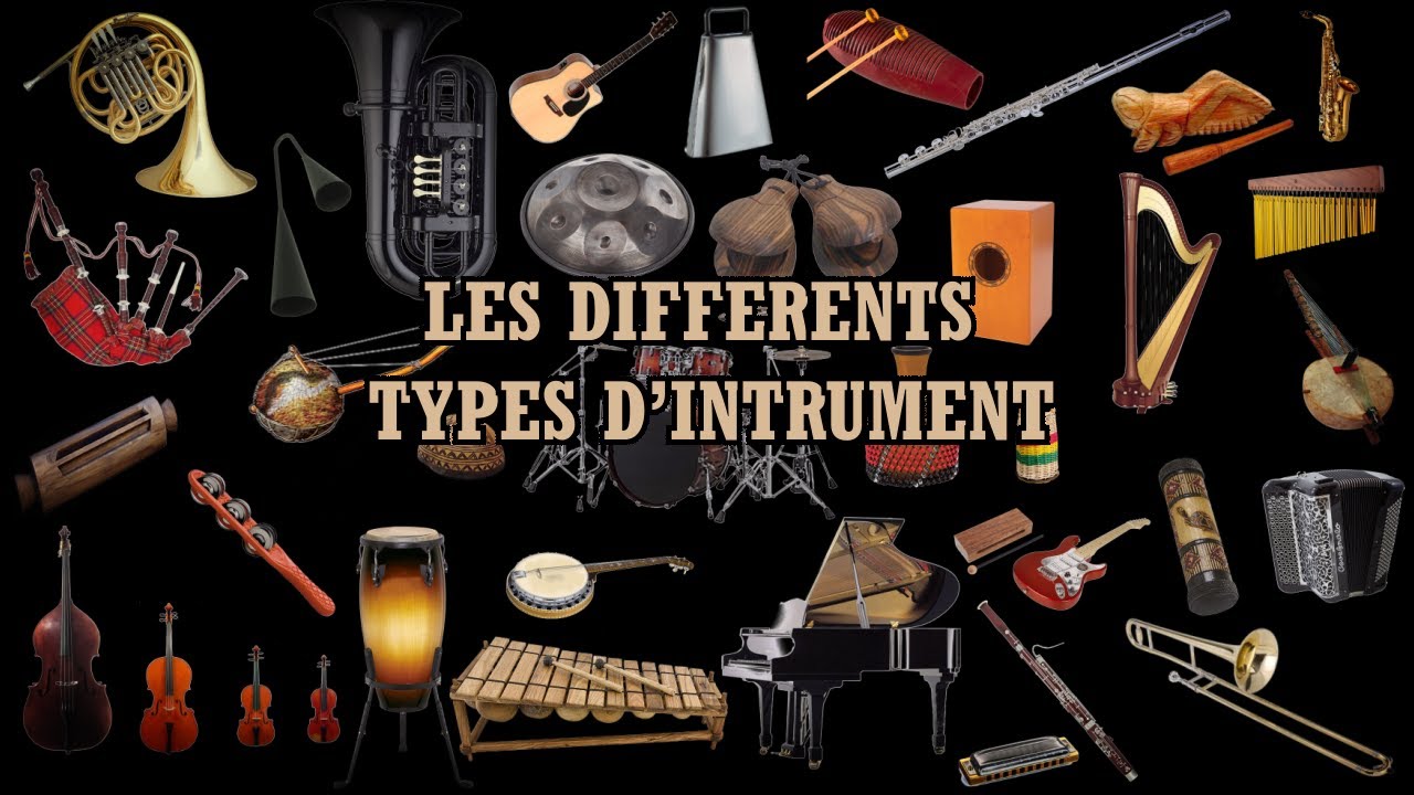 Les Differents Types D Instruments De Musique 1 Youtube