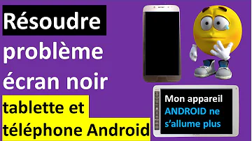 Pourquoi l écran de mon téléphone reste noir ?