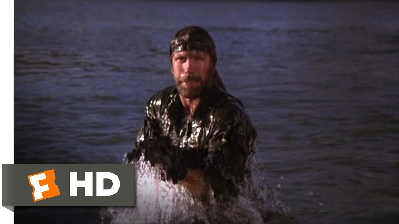 Missing in Action 910 Movie CLIP   Watery Vengeance 1984 HD