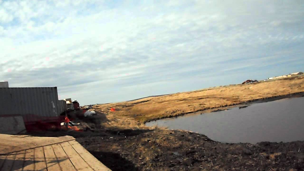 boardwalk in Chefornak, AK YouTube