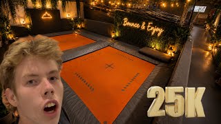 WE TESTED A $25,000 TRAMPOLINE!