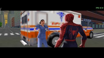 PPSSPP Spiderman 3 gameplay  mission 3 #gameplay #spiderman #psp #retro #emulatorgames
