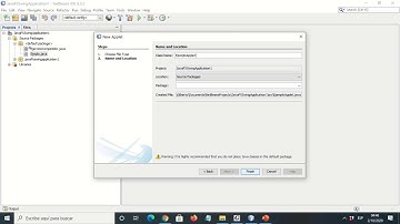 Como Usar applets en NetBeans