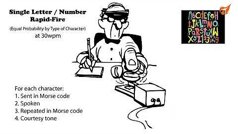 Single Letter-Number Alt - Rapid Fire - 30wpm