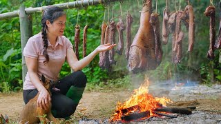 「Various Pork Recipes」How to Making Smoked Pork Thighs - Implementation Process, Cooking| Mu Spring