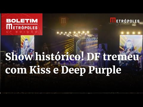 Metrópoles Music: Deep Purple, Kiss e Joss Stone fazem shows históricos | Boletim Metrópoles 1º