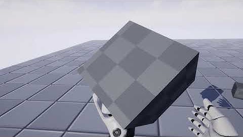 UE4 VR Developement - Grab and Gravity Gloves. WIP