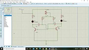 Cara membuat lampu sein LED dengan transistor di Proteus | Lampu sein LED dengan transistor di Pr...
