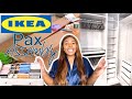 I BUILT MY DREAM CLOSET! Building Custom IKEA PAX Wardrobe | CLOSET ORGANISATION | LORRILUXXE