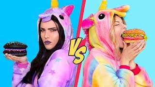 İyi Unicorn Yiyecekleri Kötü Unicorn Yiyeceklerine Karşı 11 Gökkuşağı Unicorn Tarifi