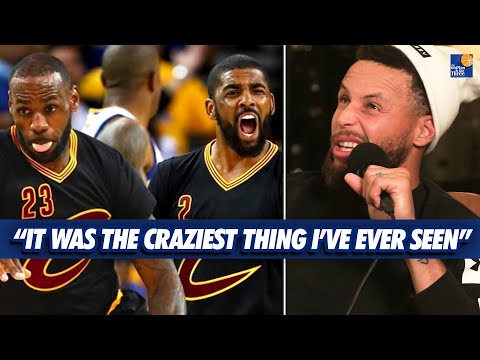 Stephen Curry Says LeBron and Kyrie Were Playing At A Level He'd Never Seen In The 2016 NBA Finals