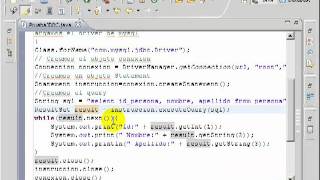 010207 Explicacion del ejercicio de JDBC - Curso de SQL con Java JDBC