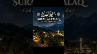 Powerful Protection Dua | Surah Al-Falaq Benefits#islamicshorts