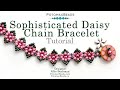 Sophisticated Daisy Chain Bracelet - DIY Jewelry Making Tutorial by PotomacBeads