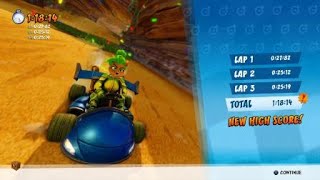 [CTRNF] Crash Cove 1:18:14 PB