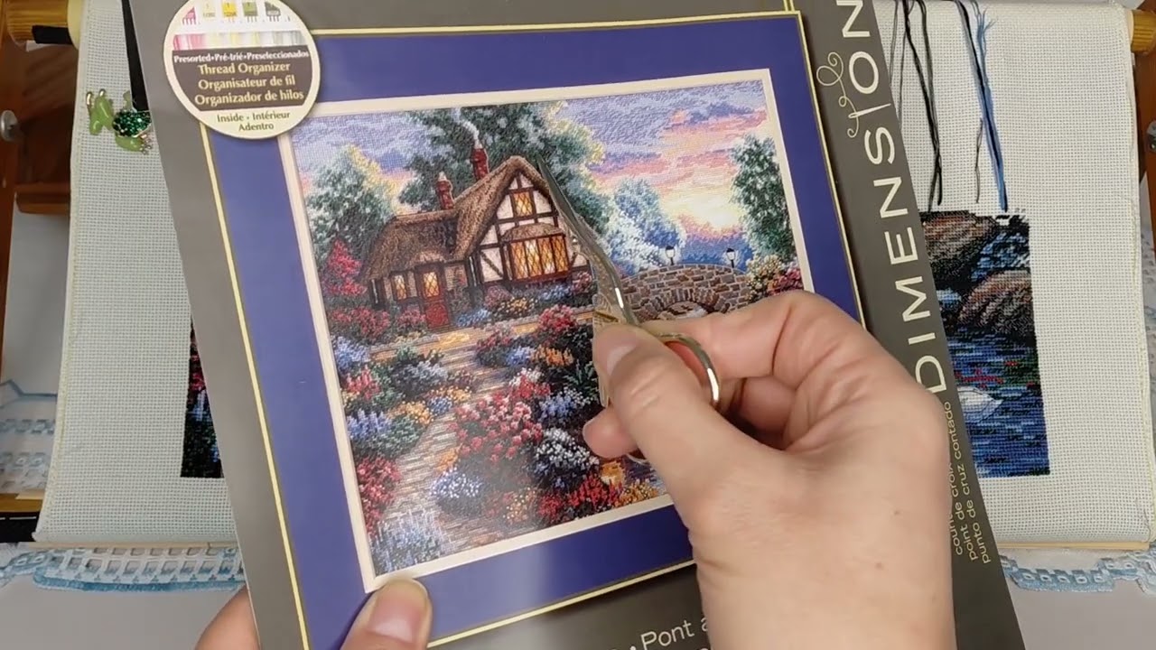 ПОКУПКИ/Дименшенс Мост в сумерках/DIMENSIONS Twilight Bridge 35173/Вышивка крестом