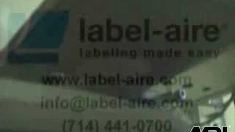 Label-Aire 3111 High Speed Air Blow