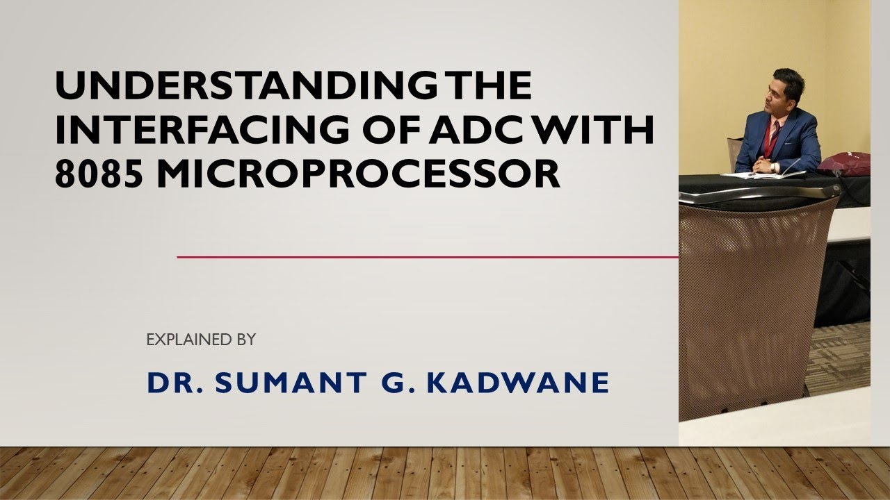 Interfacing of Analog to Digital Converter (ADC) with 8085 - YouTube