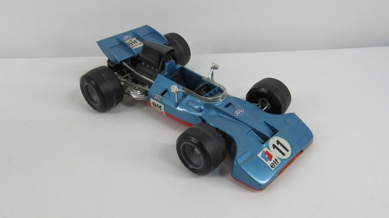 Schuco 356 176 Wind Up #11 Tyrrell Ford Formel 1 Toy Race Car Scale 1 ...
