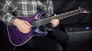 Iron Maiden Wasted years Guitar solo