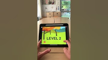 First person, multi level Fruit Ninja game coded in ScratchJr on the iPad #scratchjr #fruitninja