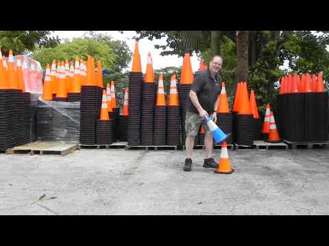 March Madness Meets Traffic Safety: Cone Flipping