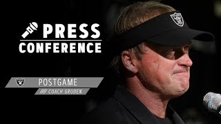 Coach Gruden Postgame Presser - 11.7.19 | Raiders