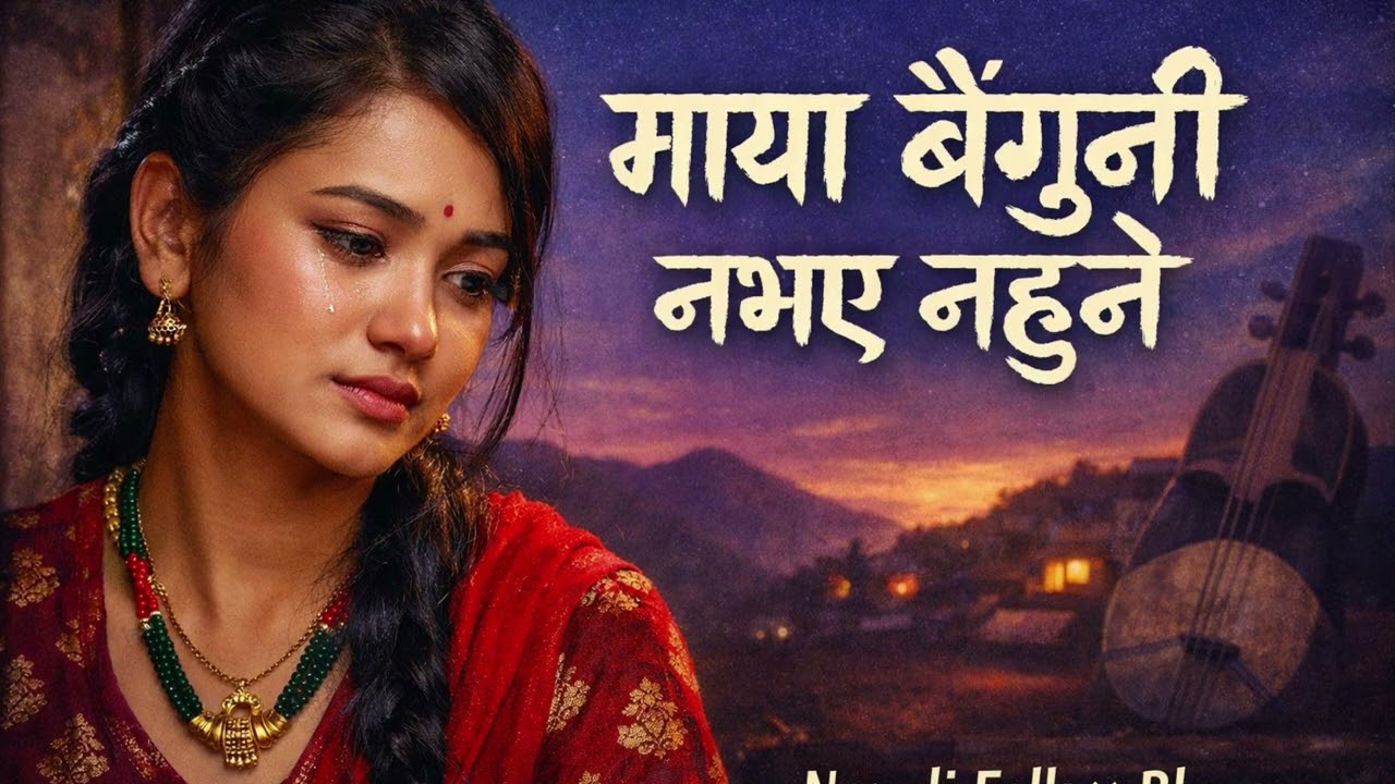 माया बैगुनी, नभए नहुने | Nepali Folk × Blues Fusion | Emotional Lok Geet