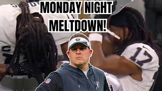 RAIDERS MONDAY NIGHT MELTDOWN! Davante Adams is IRATE over Josh McDaniels' OFFENSE! Jimmy G is BAD!