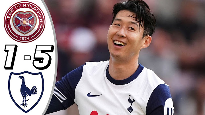 하츠 vs 토트넘 1-5  손흥민
