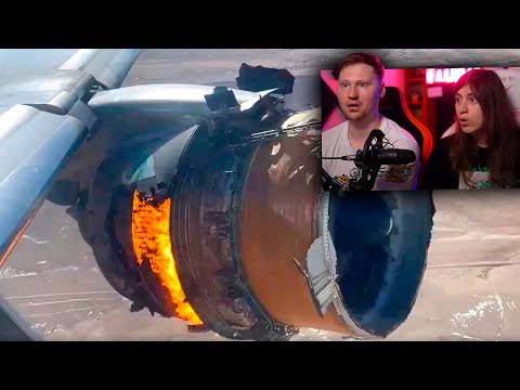 Худшие Инциденты В Самолётах | РЕАКЦИЯ на WTFакт