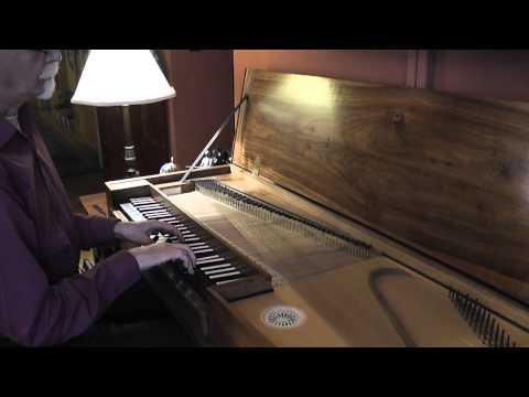 Ryan Layne Whitney: C.P.E. Bach, Rondo in E-flat, Wq 61/1 (on clavichord)