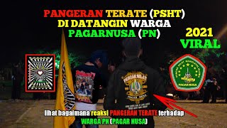PANGERAN TERATE DI TANTANG WARGA PAGAR NUSA, gimana reaksinya,#PSHT vs #PN