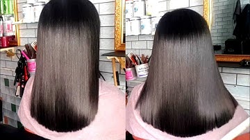 Hướng dẫn pha thuốc duỗi tóc cực kỳ bóng chi tiết