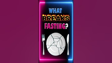 What BREAKS fasting in Islam?