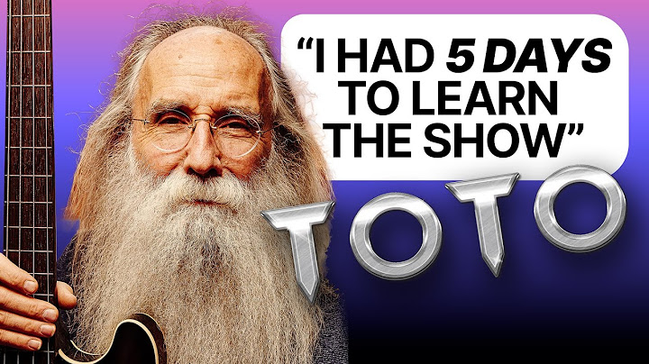 The INSANE story of Lee Sklar and Toto