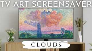 Clouds | Turn Your TV Into a Painting | 2 Hour Art Slideshow Screensaver for Your TV