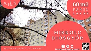 Miskolc Árpád Utcában, 3 Szobás, 60 M2-Es Panelprogramos Lakás Eladó