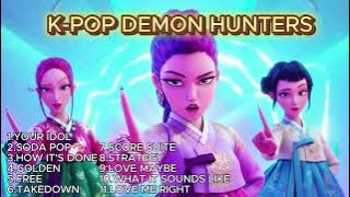 K-POP Demon Hunters 😈 Non-Stop 3 Hour 👺💀