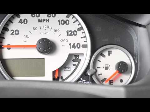 2014 NISSAN Frontier - Instrument Brightness Control and Trip Odometer