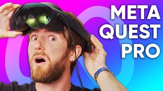 I tried the Metaverse  Meta Quest Pro