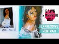 How to draw girl portrait with pastels — kalachevaschool — Step by step by Dawn Emerson